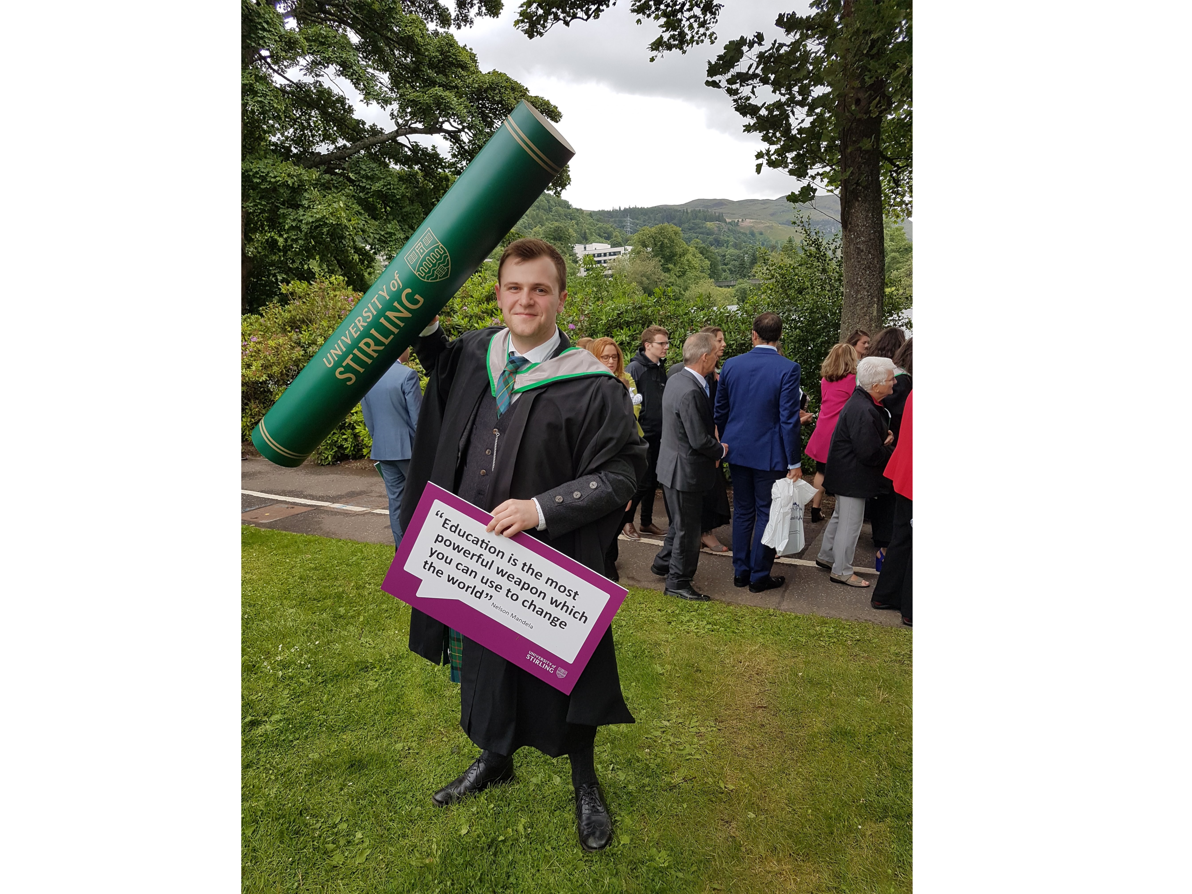 Graduation Day at Stirling - Declan McLaren