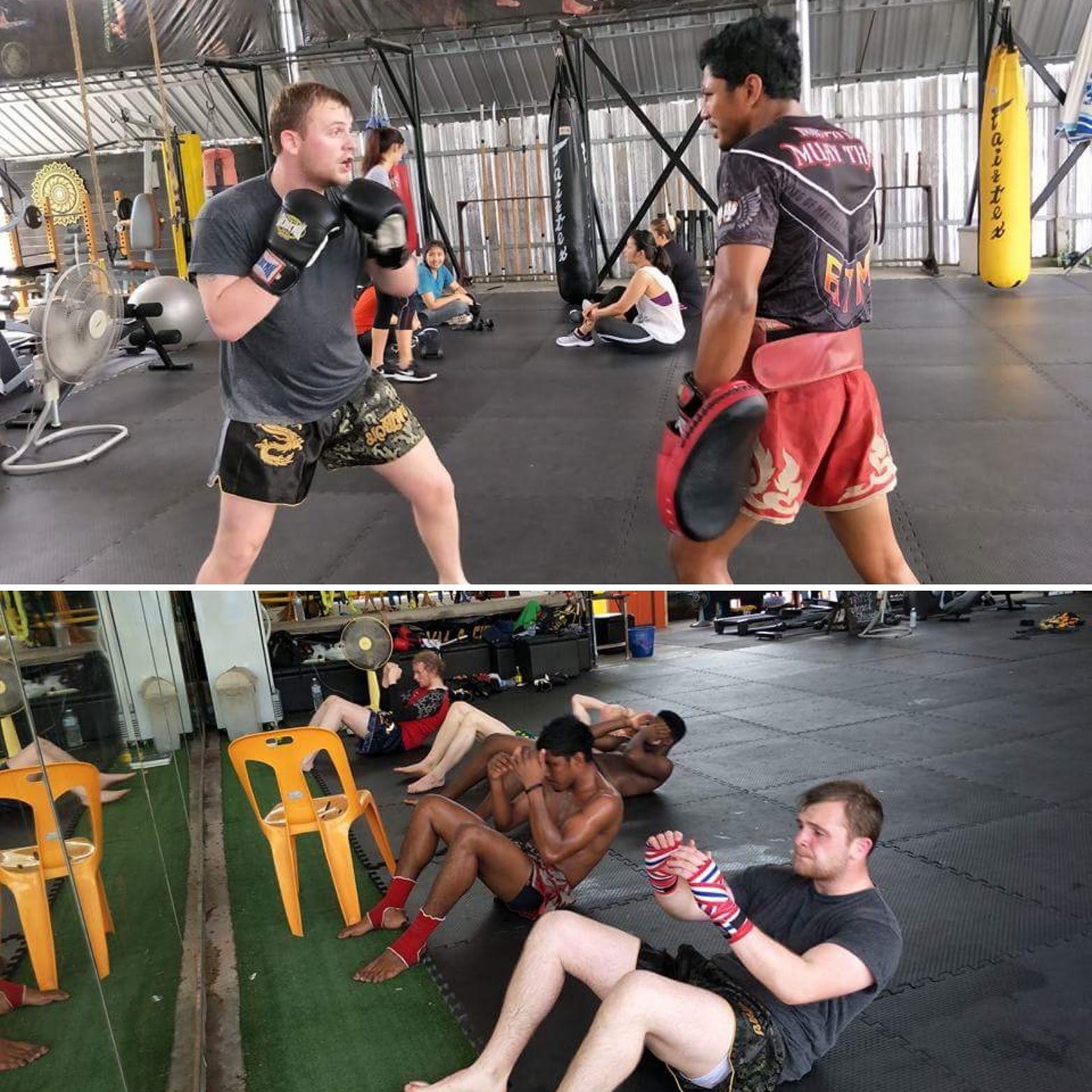 Muay Thai Training in Krabi - Declan McLaren